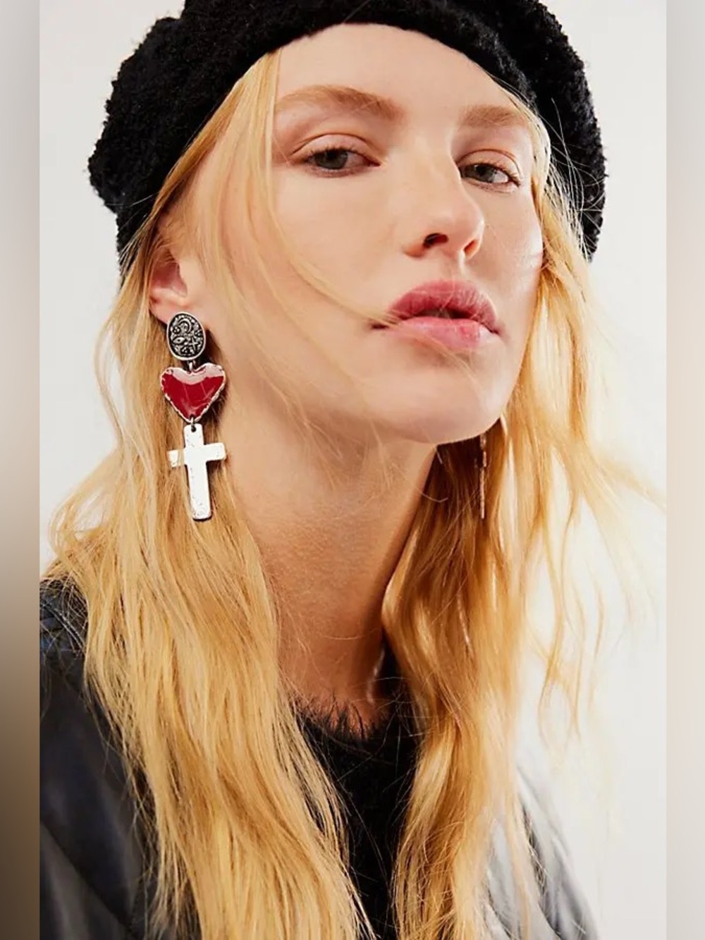 Free People Bleeding Heart Earrings